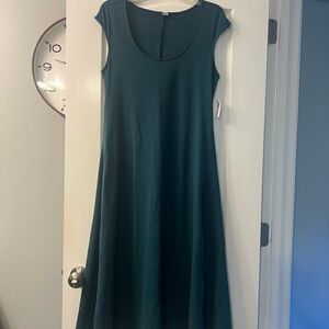 NWT Old Navy teal cotton dress size M